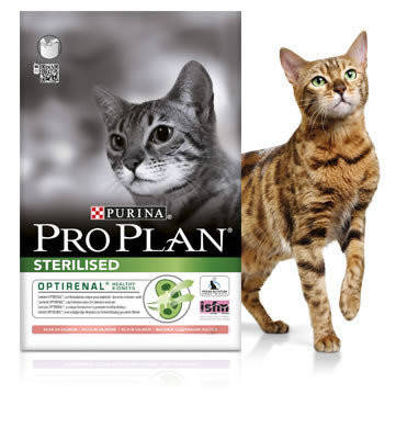 

Сухой корм для стерилизированных кошек и котов Purina ProPlan Sterilised Senses с лососем 1.5 кг