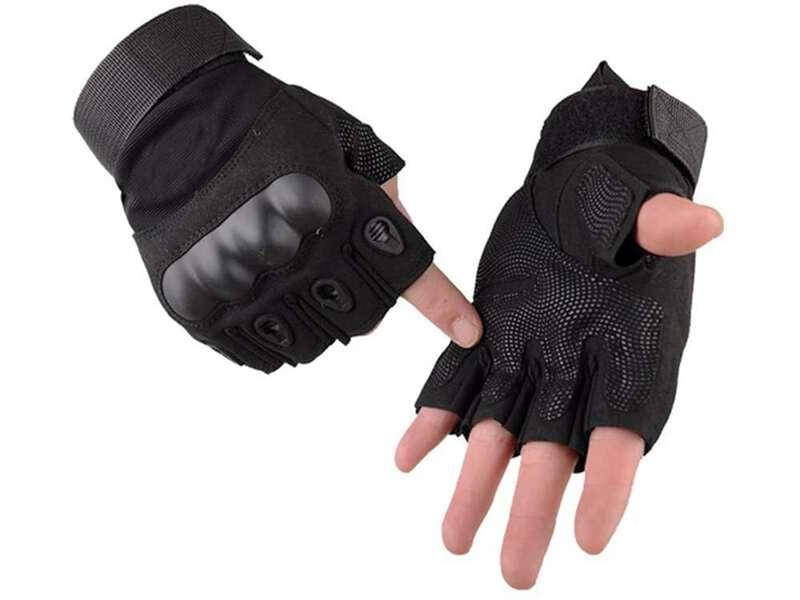 

Перчатки тактические беспалые Oakley (черные)2255