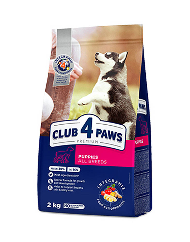 

Клуб 4 лапы Premium Puppies для щенков всех пород Курица 400 г