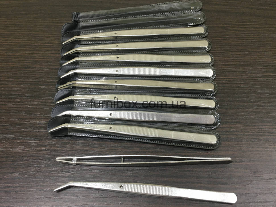 

Пинцет набор № 10 - Загнутый усиленный