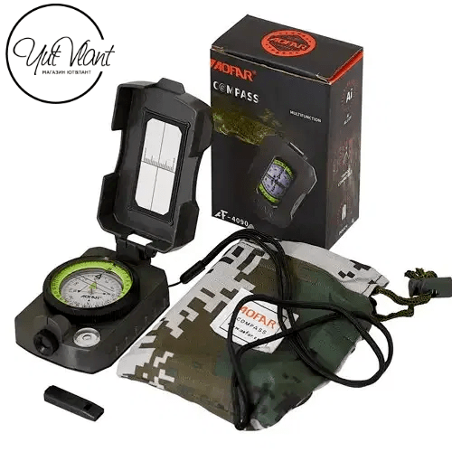 

Компас военный жидкостного типа, туристический металлический