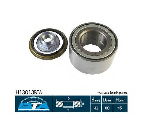 

Подшипник ступицы передней Mazda ge jn