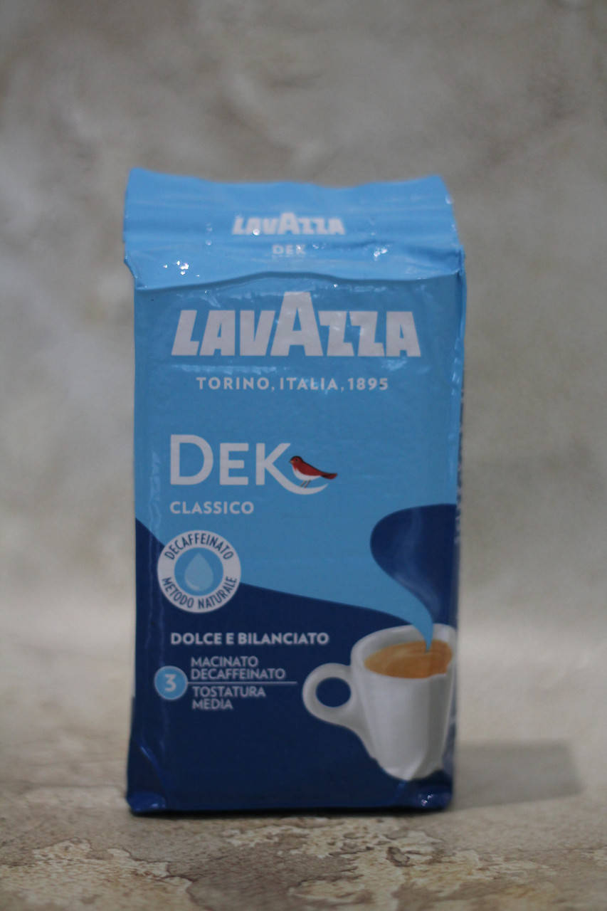 

Кава мелена lavazza dek classico (без кофеїну) 250г