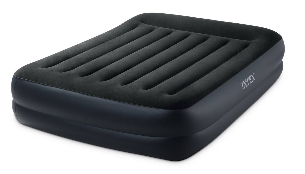 

Надувная кровать со встроенным электро насосом (152*203*42 см) Intex 64124