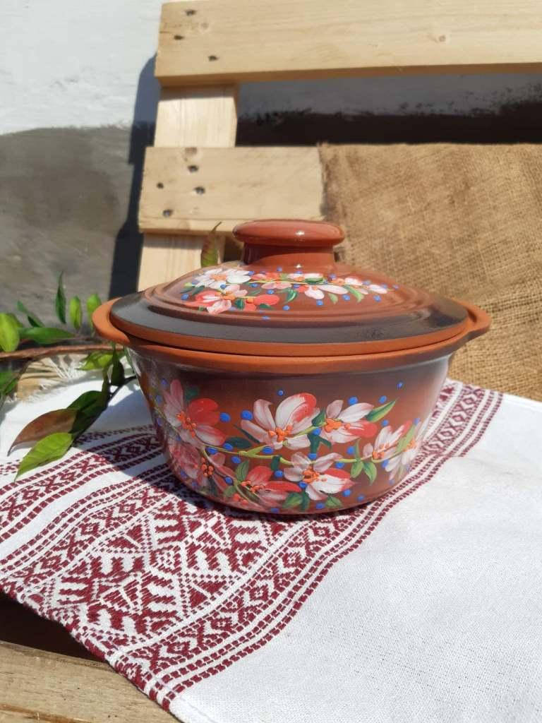 

Кастрюля с ручками 1.2л Сакура, Красный