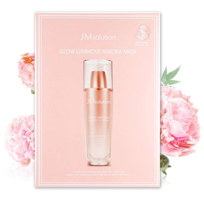 

Целлюлозная маска с жемчугом JMsolution Glow Luminous Aurora Mask