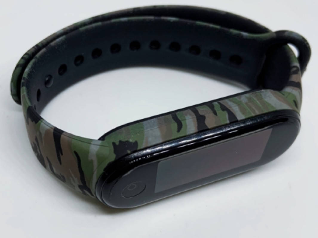 

Ремешок mi band 5 mi band 6 камуфляж очень красивый