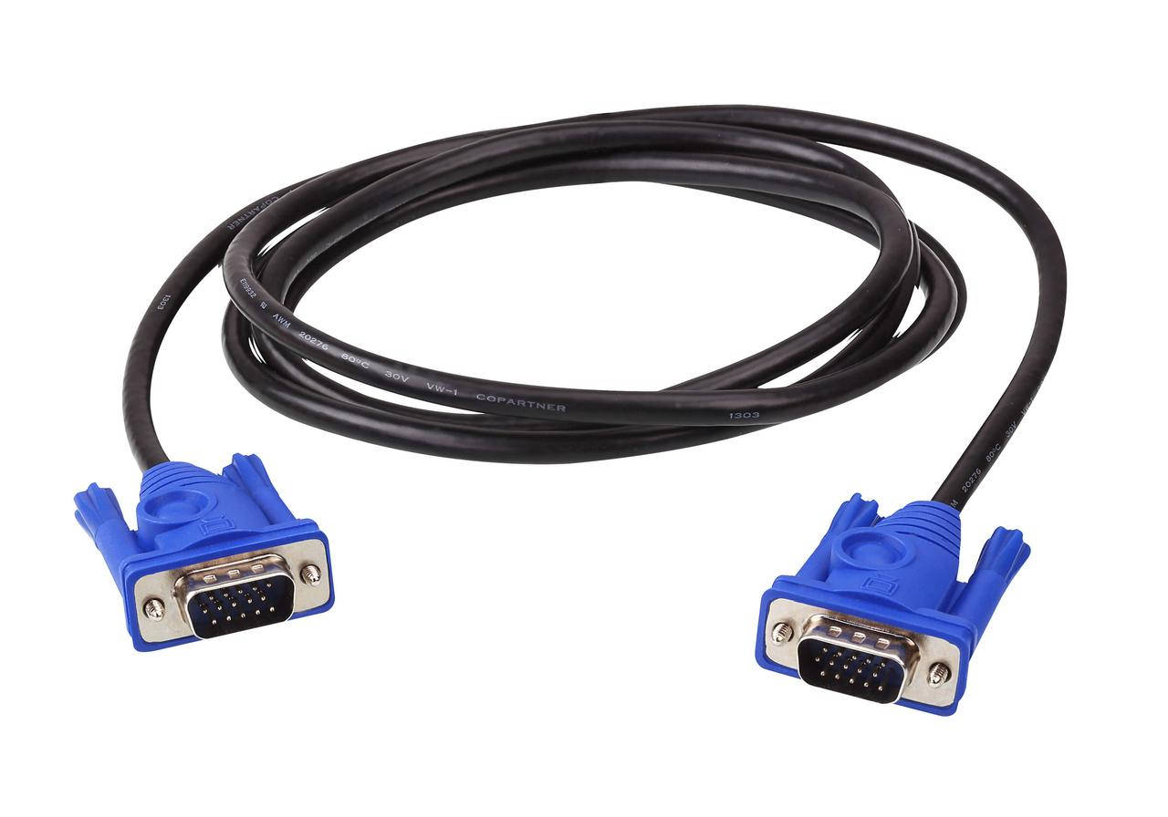 

Б/У, VGA-VGA, кабель для монитора, ВГА