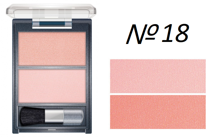 

Румяна компактные B712 FFleur 18