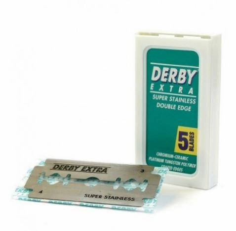 

Лезвия для безопасной бритвы Derby Extra (5 лезвий)