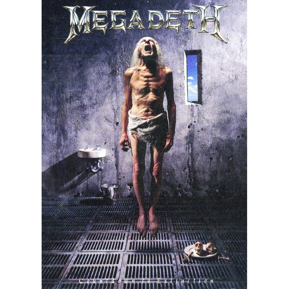 

Плакат Megadeth "Countdown to Extinction"