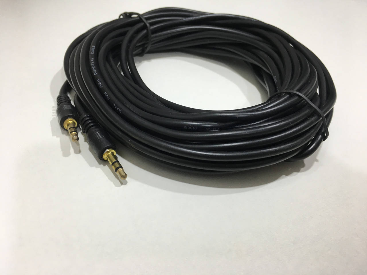 

Кабель 10 метров Jack-Jack (AUX to AUX) 3.5mm удлинитель для звука, Черный