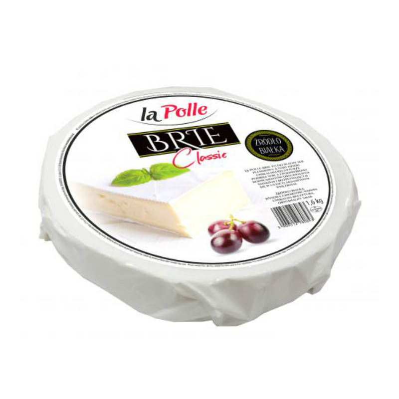 

Сыр Бри "Lа Polle" голова 1.6 kg