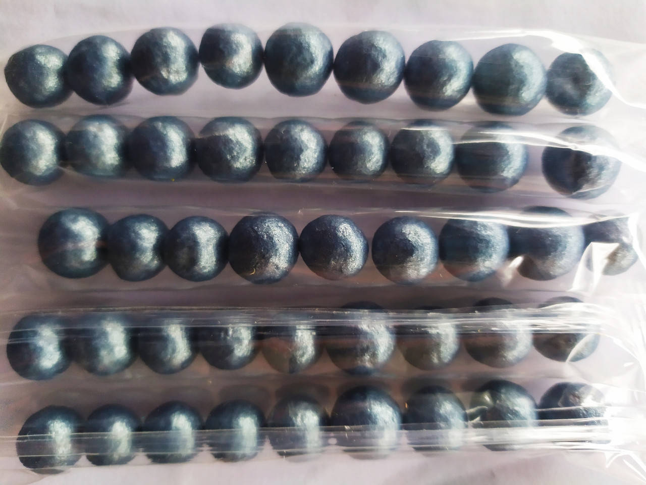 

Посыпка сахарная перламутровая серая d 10 мм