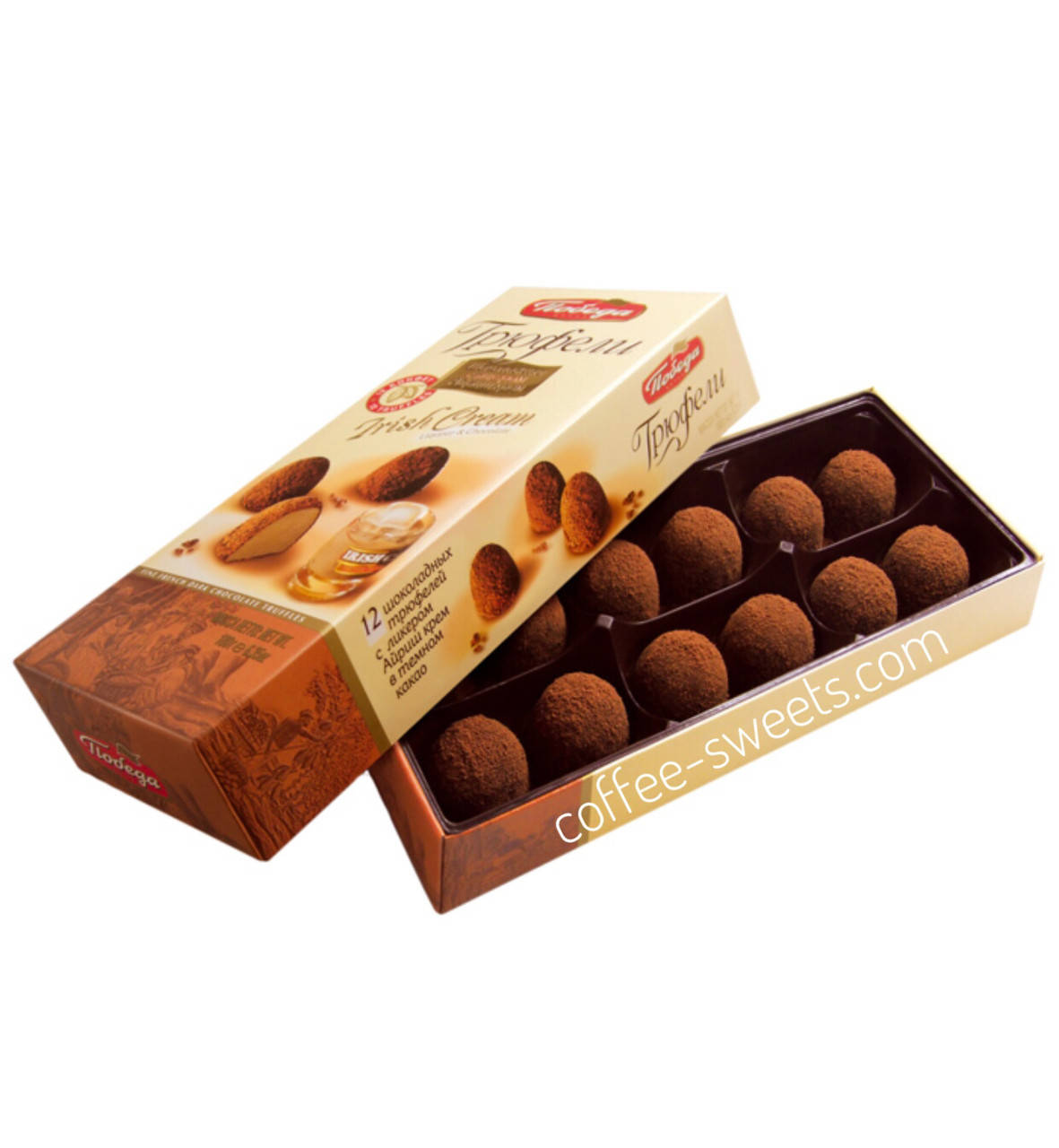 

Шоколадные конфеты трюфели Победа вкуса с Айриш крем, 180 г