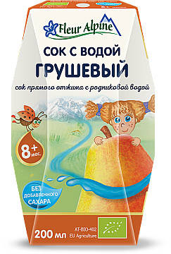 

Сок ГРУШЕВЫЙ 250мл Fleur Alpine