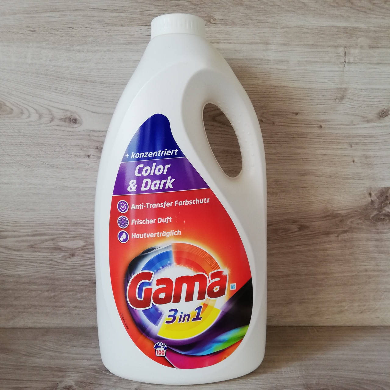 

Гель для стирки белья Gama Protect для цветного и тёмного белья, 5 л (100 стирок)