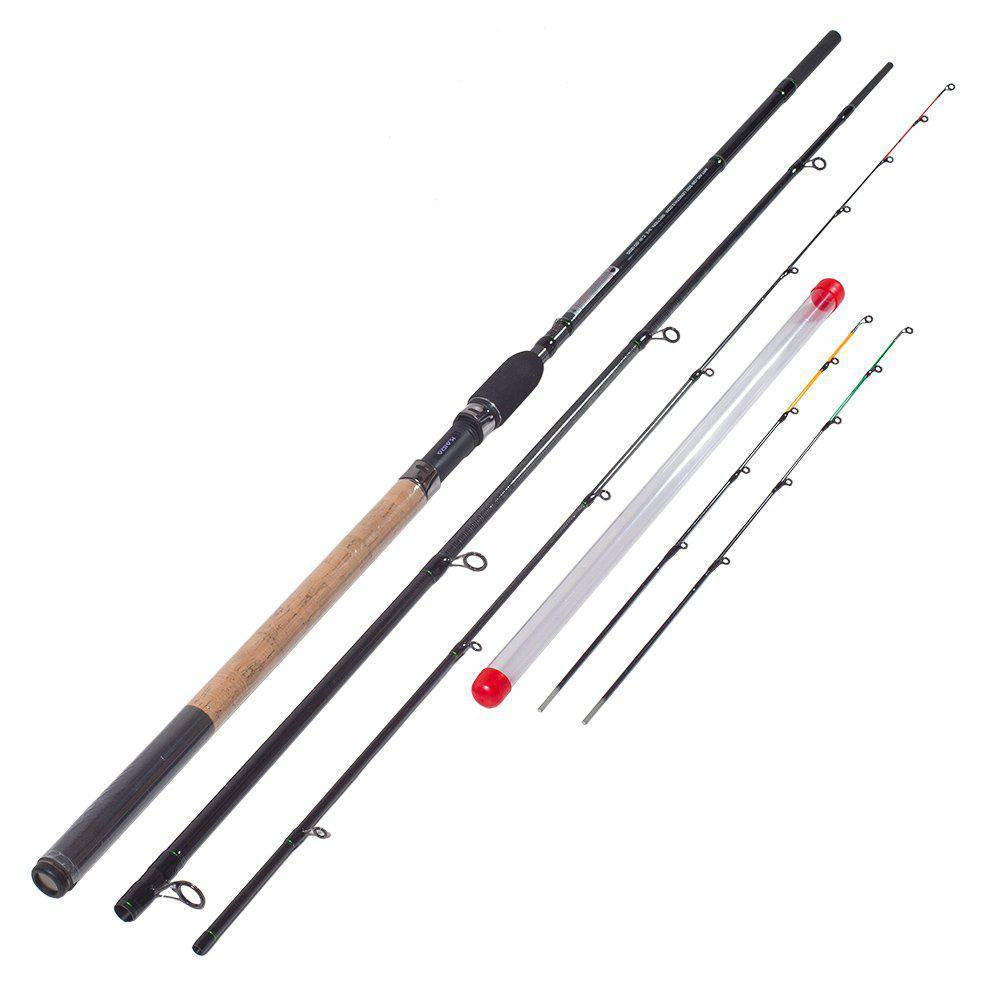 

Карбоновое фидерное удилище Weida Neoxoen / 3.3m / 60-120g, Черный