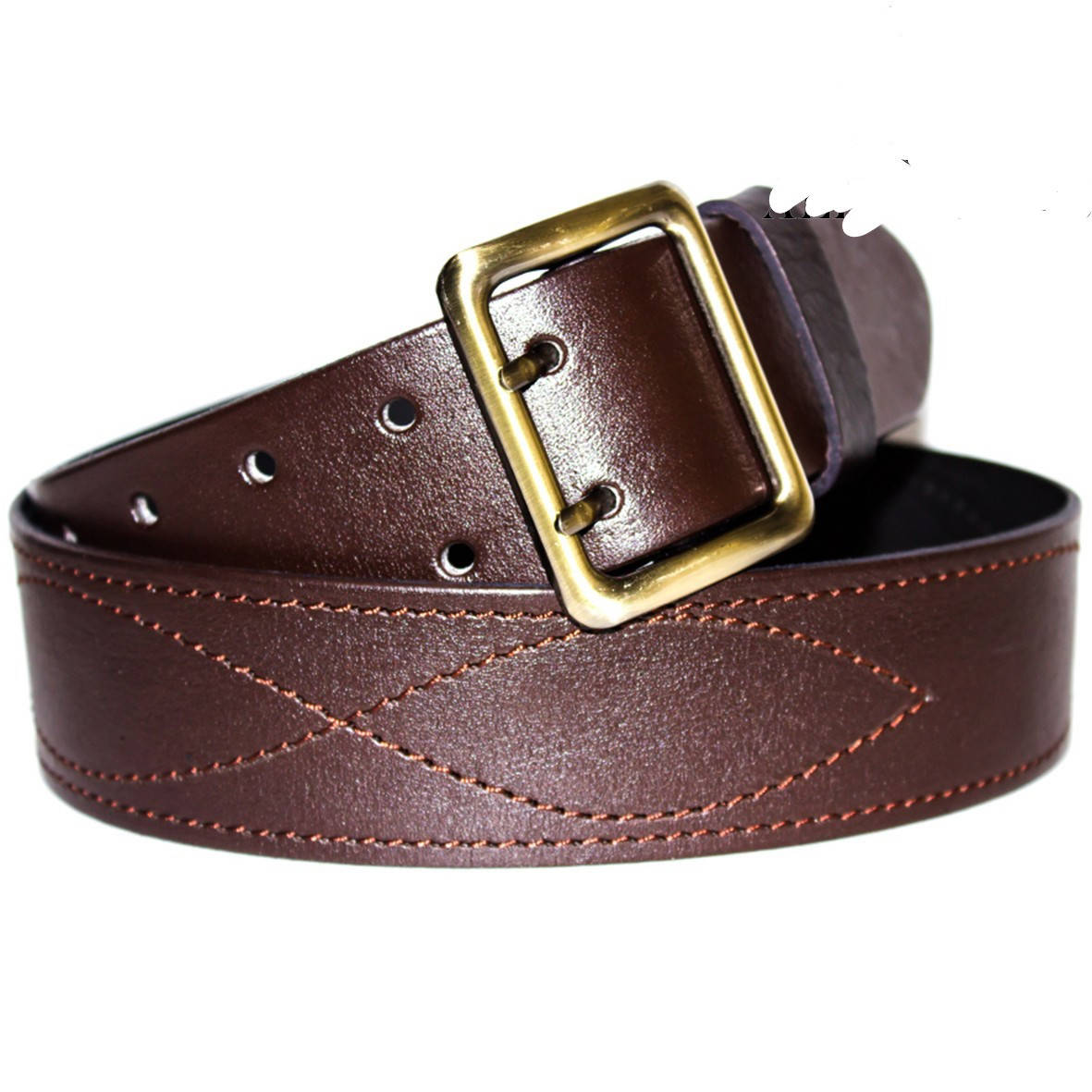 

Портупея кожаная коричневая офицерская