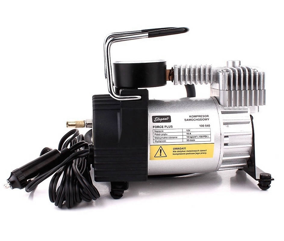 

Автомобильный компрессор Elegant Force Plus 100 040 (12v/150вт/35л/7атм)