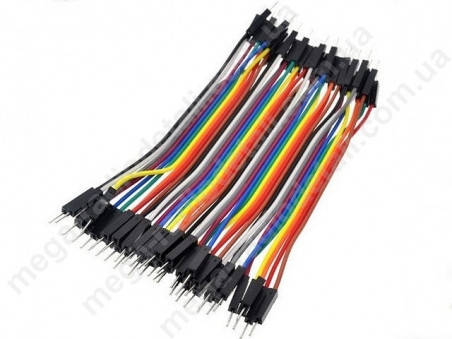 

Комплект перемичок 1pin 10см M/M 40шт для MB102