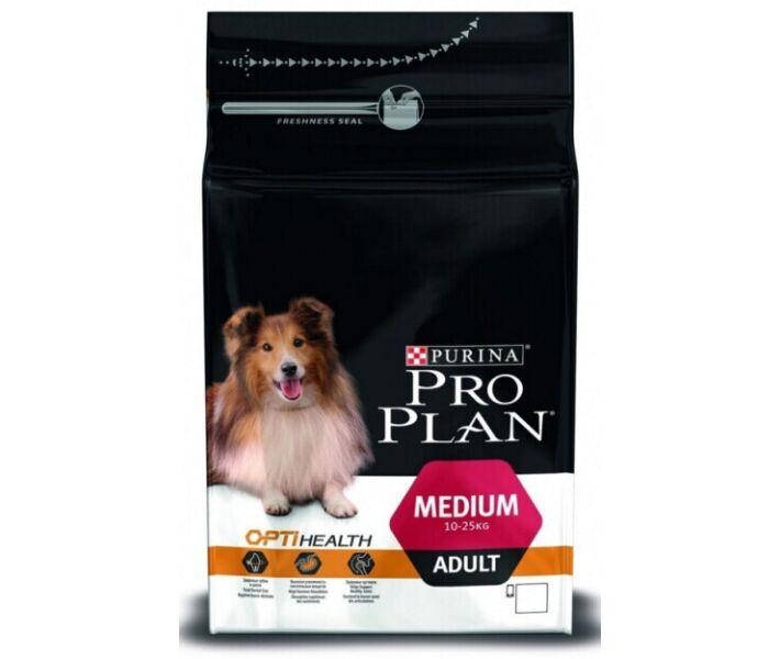 

Pro Plan Adult Medium Chicken для взрослых собак средних пород с курицей - 3 кг