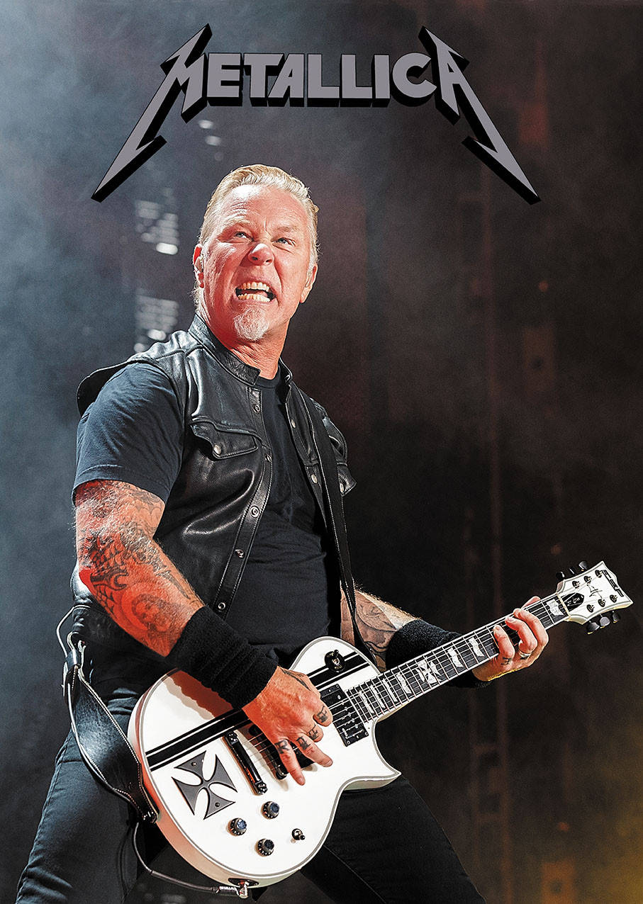 

Плакат METALLICA 12 James Hetfield