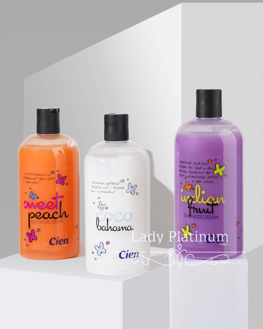 

Крем-гель для душа Cien, 500мл Coco bahama-кокос