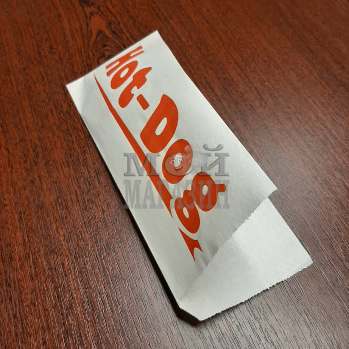 

Пакет бумажный уголок для хот-дога Hot-Dog 1000шт