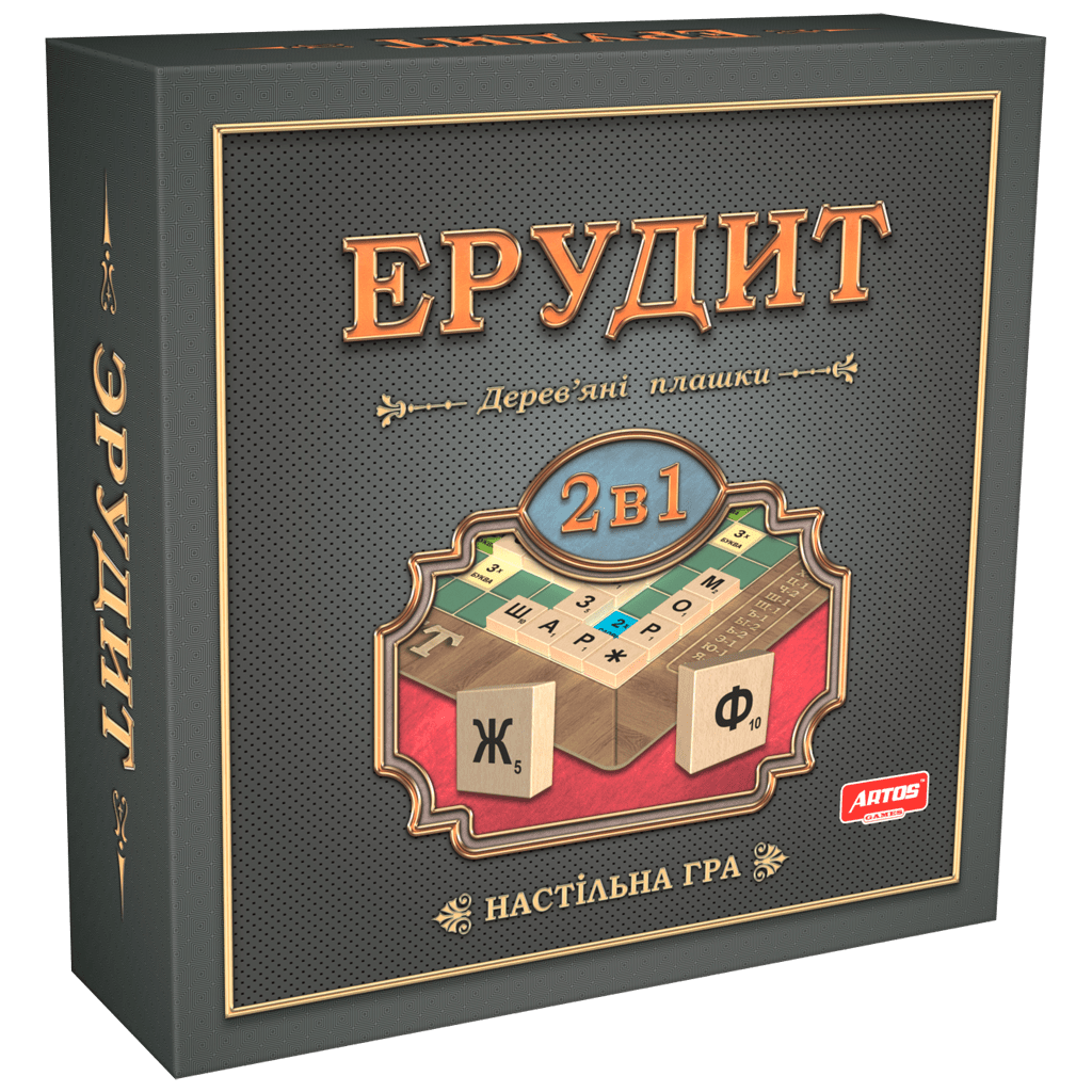 

Игра настольная Artos Games ЭРУДИТ 2в1 (GAG10018)