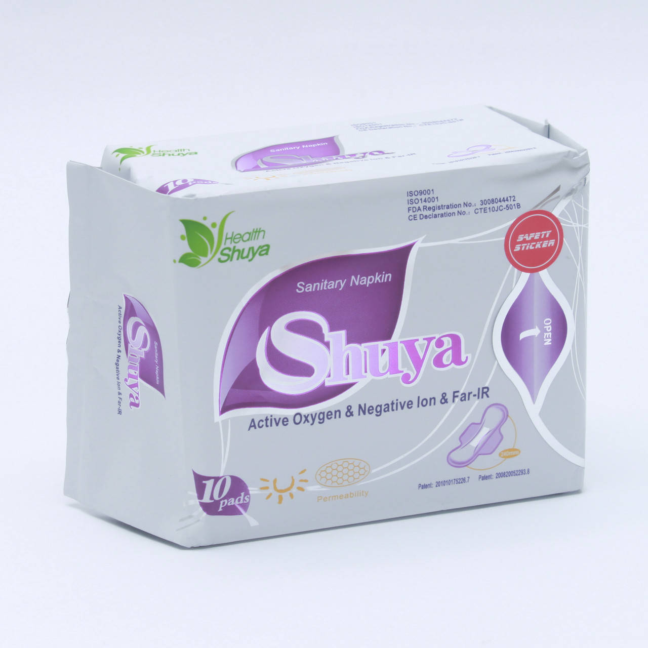 

Дневные впитывающие прокладки Shuya (прокладки Шуя). Упаковка 10шт.