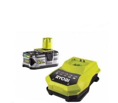 

Аккумулятор Ryobi ONE+ RBC18L50 (18 В; 5.0 A*ч; Li-Ion) + зарядное устройство