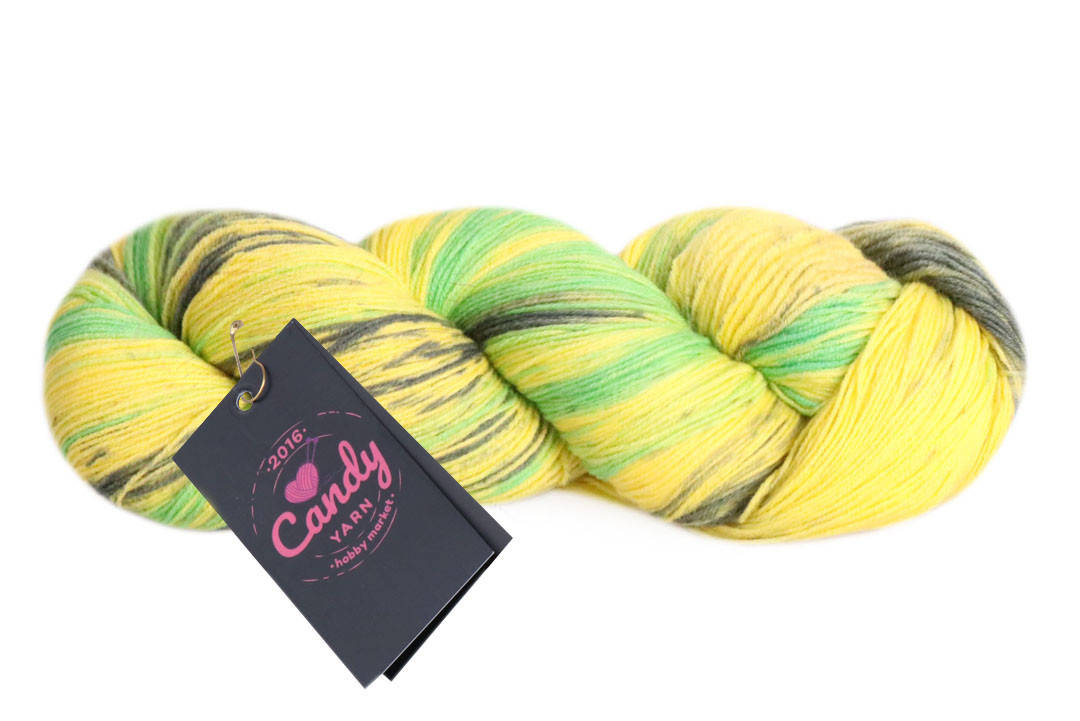 

Candу-Yarn Merino Wool Batik, Мохито №16, Секционное крашение