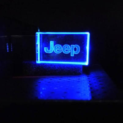 

Флешка с логотипом Jeep Джип 16 Гб, Синий