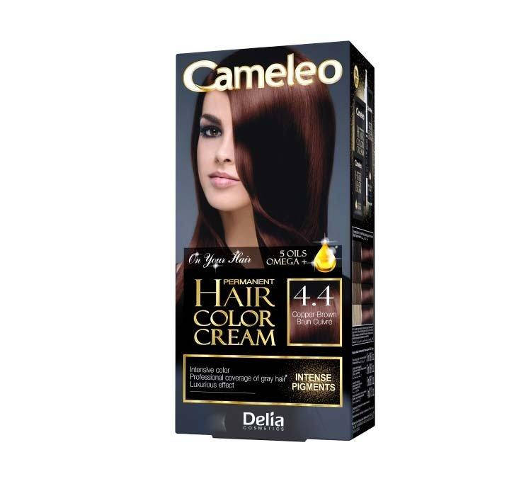 

Краска для волос CAMELEO OMEGA + 5 масел 4.4 Медный коричневый