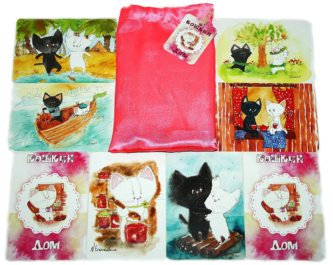 

Метафорические ассоциативные карты "Кошкин Дом". Давиденко Марина