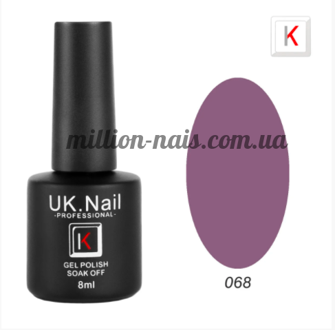 

Гель-лаки UK.Nail 8 мл, №68