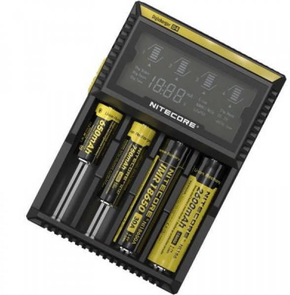 

Универсальное зарядное устройство Nitecore Digicharger D4 для аккумуляторов