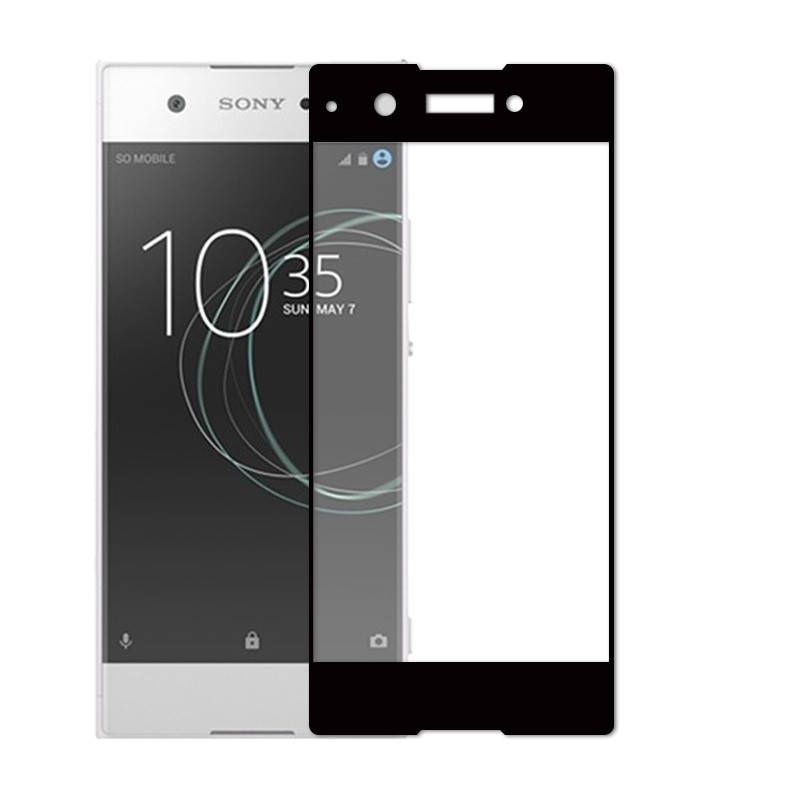 

Защитное стекло для Sony Xperia XZ2 Premium черное белое золотистое