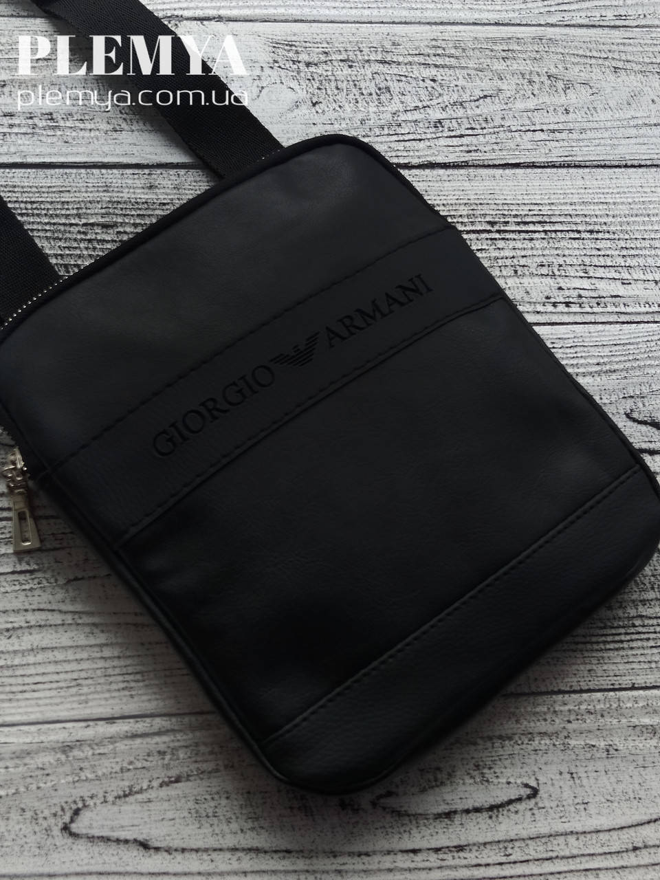 

Мужская сумка Armani / Мужские сумки/ барсетка армани / клатч черный