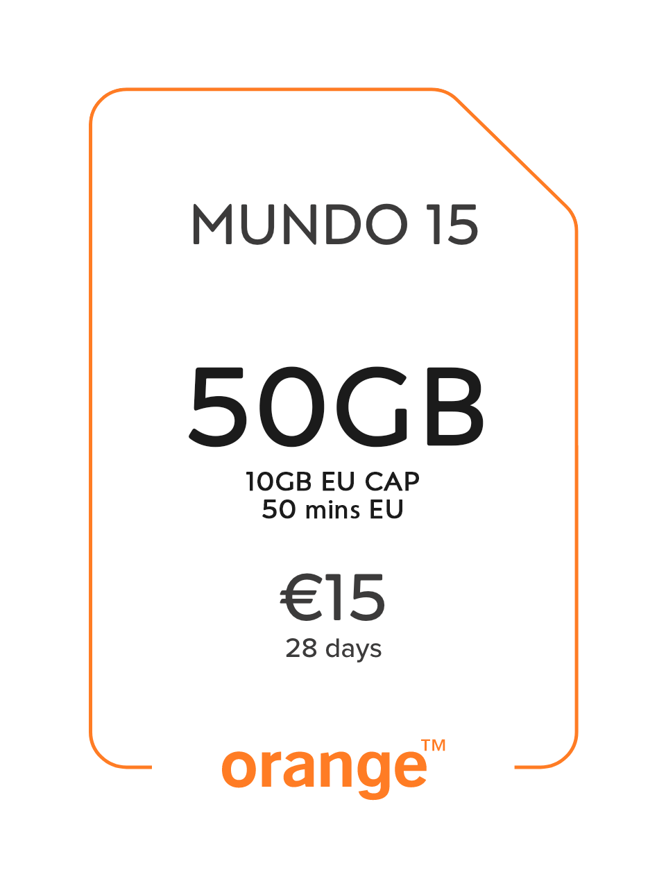 

Сим-карта Orange Mundo 15