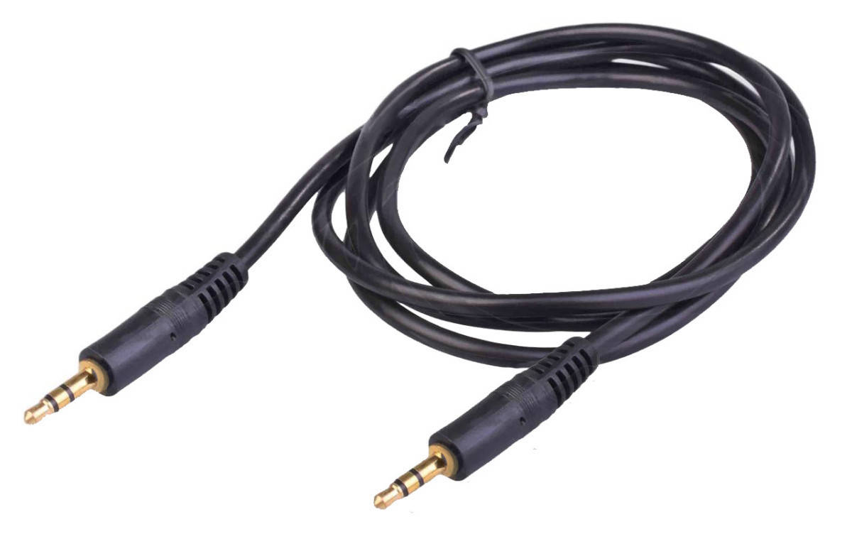 

Кабель AUX Jack 3,5 мм - Jack 3,5 мм 1.5 м Black (18143), Черный