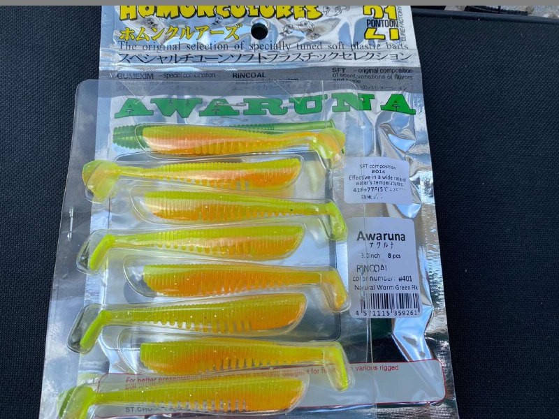 

Виброхвост Силикон Pontoon21 Awaruna 3.0