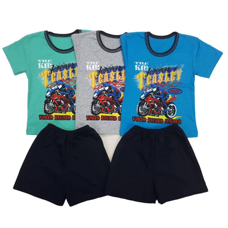 

Комплект для мальчиков "Мотоцикл" 116-122 см. (кулир)