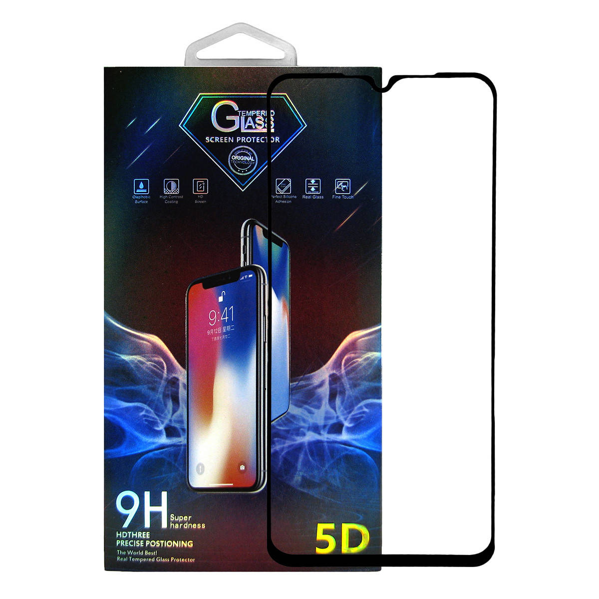 

Защитное стекло Premium Glass 5D Full Glue для Vivo V20 / V20 SE Black, Черный
