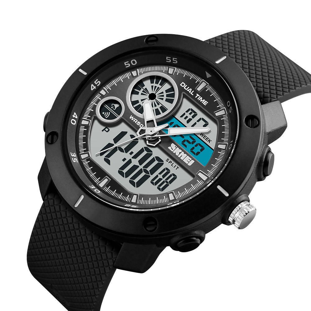 

Мужские спортивные часы Skmei 1361 черные