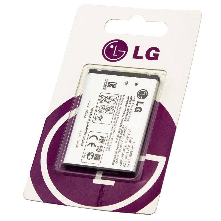 

Аккумулятор LG LGIP-400N 1500 mAh GX500, E720, GM750 AAA класс блистер