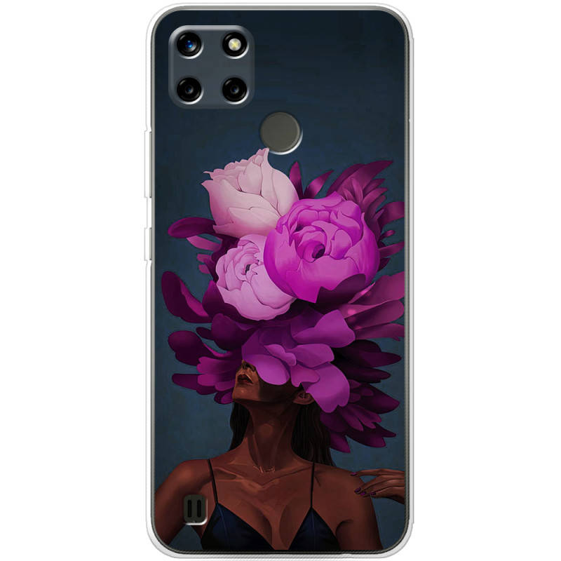 

Силиконовый чехол BoxFace Realme C25Y Exquisite Purple Flowers (43854-up2464)
