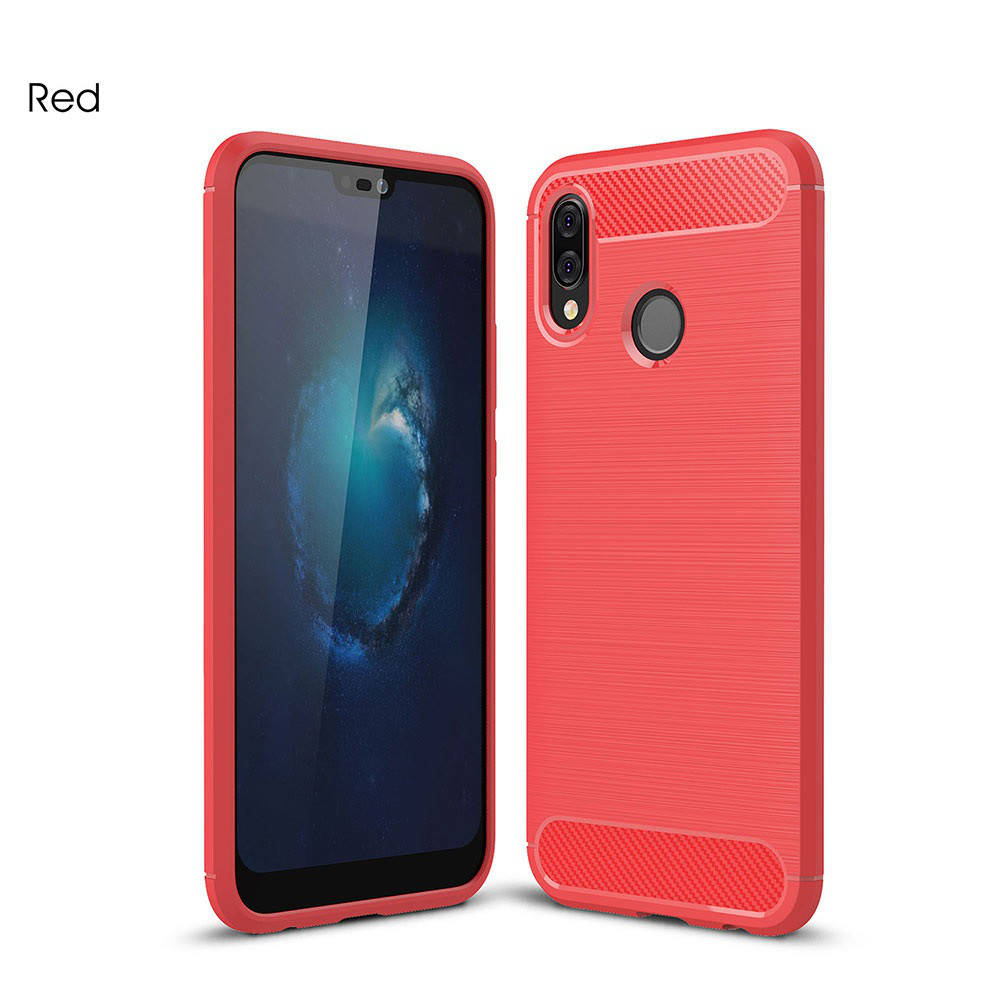 

TPU чехол накладка Urban для Huawei P Smart Plus (на п смарт плюс) красный