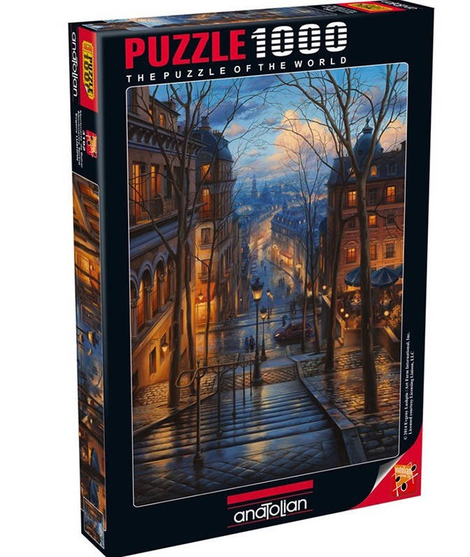 

Пазлы Anatolian Весна на Монмартре на 1000 элементов